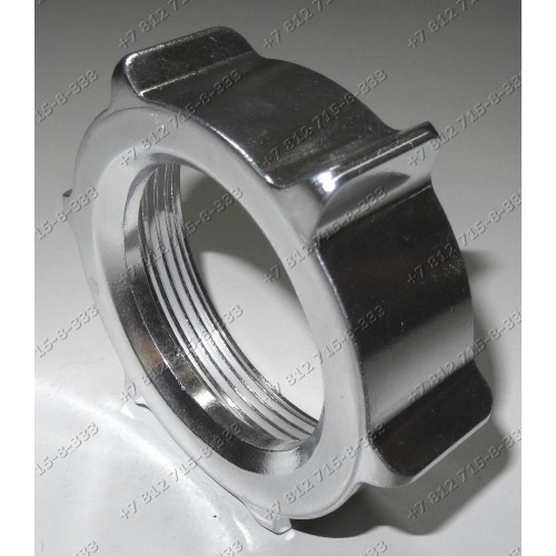 Гайка на корпус шнека для мясорубки Pro 2000 Excel MG700, MG710, MG720, комбайна KM080 series