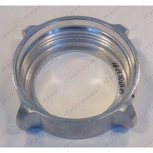 Гайка на корпус шнека для мясорубок Zelmer 687.5886.5686.5AZMM0805WRU ZMM0854WRU Philips