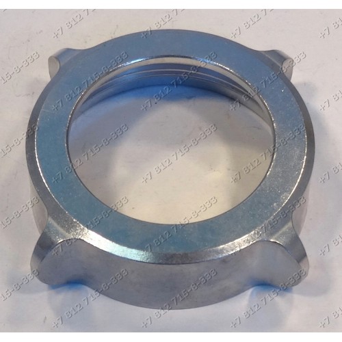 Гайка на корпус шнека для мясорубок Zelmer 687.5886.5686.5AZMM0805WRU ZMM0854WRU Philips