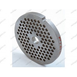 Решетка для мясорубки HV8, HV10, Vitek, Binatone, Scarlett, Zelmer, Bosch и т.д. Диаметр 62 мм, отверстия 3 мм