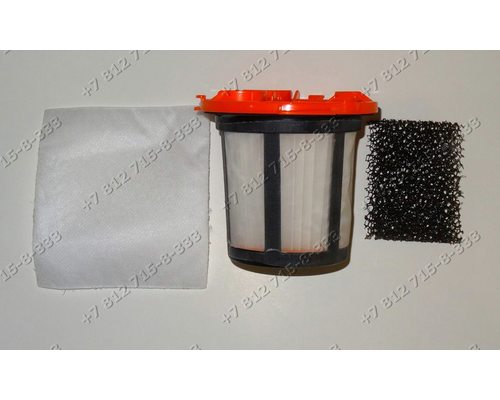 Комплект фильтров для пылесоса Electrolux Zanussi ZAN7360, ZAN7361, ZAN7365, ZAN7370, PC7350, Z7310