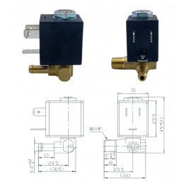 Клапан парогенератора CNKALUN Type KI-F1 AC230V 11.5VA