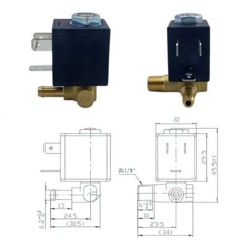 Клапан парогенератора CNKALUN Type KI-F1 AC230V 11.5VA
