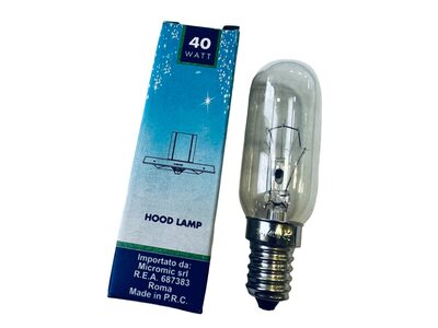 Лампочка для вытяжки 40W E14 длина 82 мм WP008 