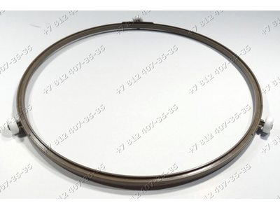 Универсальное кольцо вращения (общий диаметр 250 мм, диаметр без колес 233 мм (колесо d=14mm)) для СВЧ