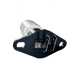 Лампочка для микроволновой печи Bosch, Siemens, NEFF, AEG - MD Z187 T25 LED 220V СВЕТОДИОДНАЯ - г-образные загнутые контакты 