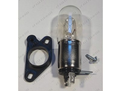 Лампочка для СВЧ Electrolux EMS17206X, Zanussi, AEG