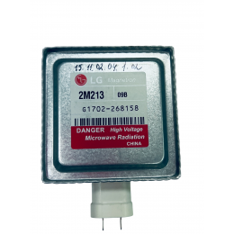 Магнетрон для СВЧ-печи LG 2M213-09B, G1702-268158 - 700W 6324ZAA22B с крепежными проушинами