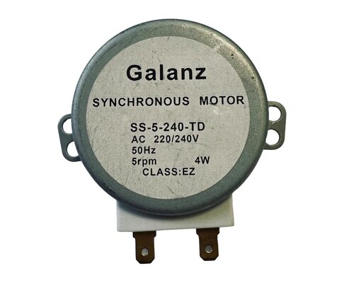 Мотор поддона Galanz SS-5-240-TD SS5-240TD 220/240V 50Hz 5rpm 4W H12мм для СВЧ