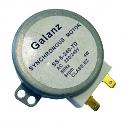 Мотор поддона Galanz SS-5-240-TD 220/240V 5rpm 4W ШТОК 14 мм - для СВЧ