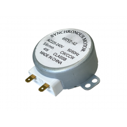 Двигатель вращения поддона СВЧ 49TYZ-A2 220V 4W 5/6 RPM - толщина 21 мм 