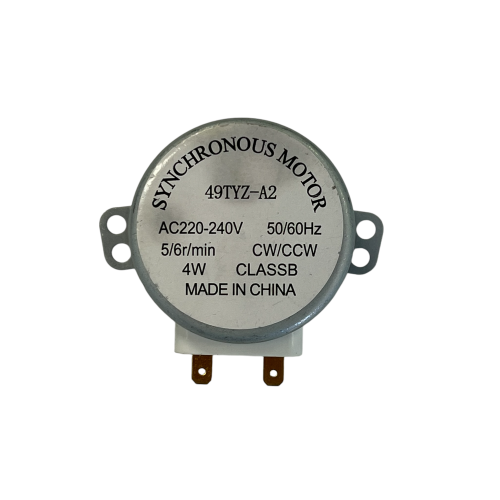 Двигатель вращения поддона СВЧ 49TYZ-A2 220V 4W 5/6 RPM - толщина 21 мм 