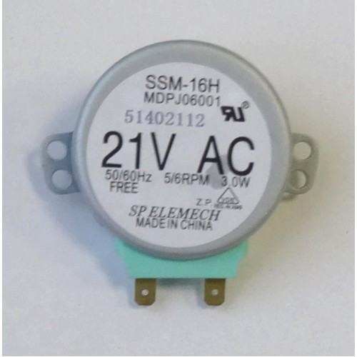Двигатель вращения поддона СВЧ Samsung - SSM-16H DE31-10154D 21V шток 13 мм - ОРИГИНАЛ