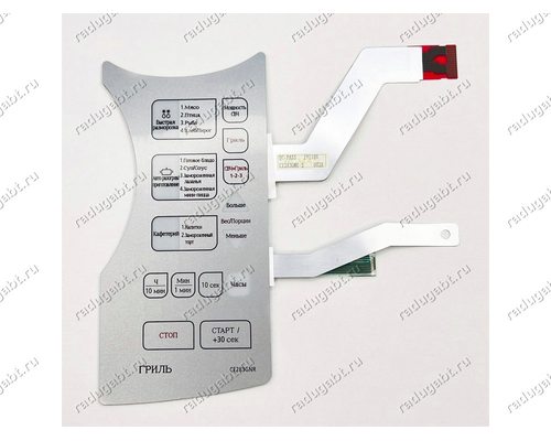 Сенсорная панель для микроволновой печи Samsung CE283GNR-S, CE283GNRSD