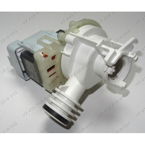 Помпа в сборе для посудомоечной машины Indesit, Ariston Plaset Cod. 61413 (Cod. 74441)