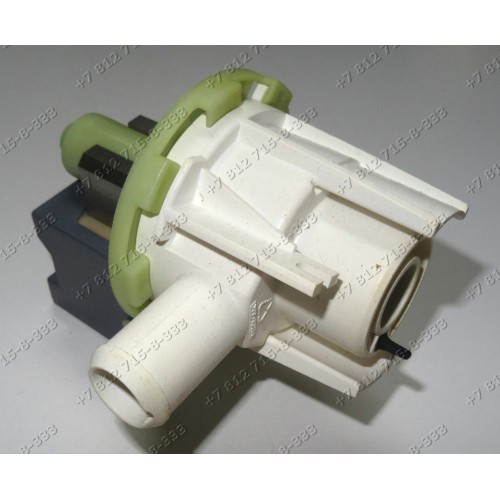 Насос сливной для посудомоечной машины Indesit, Ariston в сборе C00044712 (C00041100) Plaset Cod. 54036 (Askoll Cod. 16000344400)