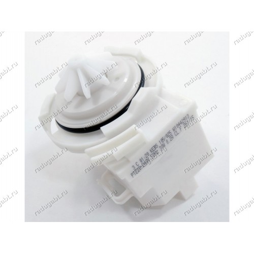 Сливная помпа KEBS 105/025 W10442913, 30W для посудомоечной машины Whirlpool Bauknecht