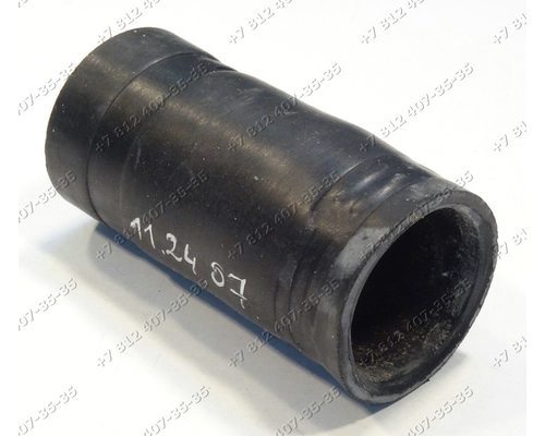 Патрубок резиновый 55 мм от улитки для посудомоечной машины Bosch SPI4436/04