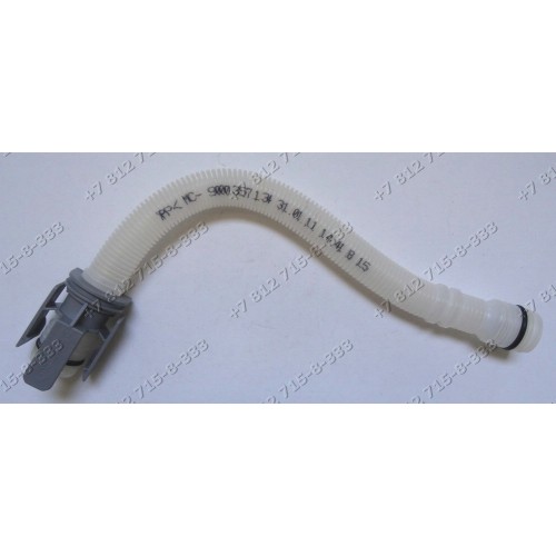 Патрубок от водораспределителя к насосу посудомоечной машины Bosch SMV63M00EU/02 SKS40E22RU/13