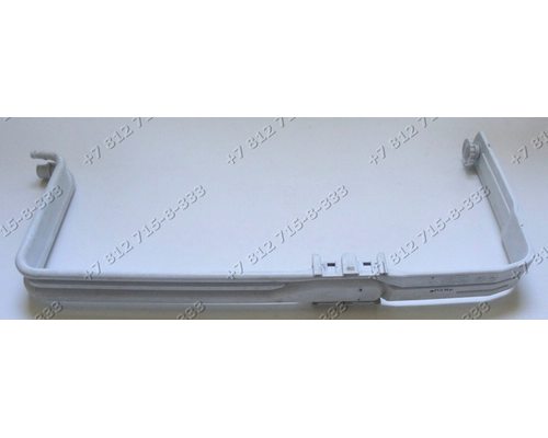 Патрубок верхнего импеллера посудомоечной машины Whirlpool ADP5966WHM 854296610791 Kuppersbusch IGV645.2-90