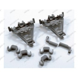 Фиксатор тарелок (комплект) нижней корзины для ПММ Bosch Siemens S44E55N0EU/82, SGV45M83EU/28