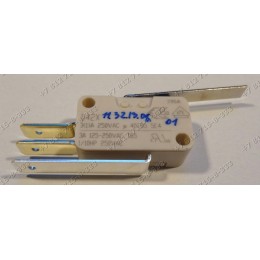 Микровыключатель D42X для посудомоечной машины Beko DFS1511 DFS5830 Kuppersberg и т.д. 3 контакта + Рычаг