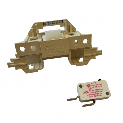 Замок двери посудомоечной машины Hansa ZWM6577WH, ZWM654WH - 1030912 - 6064100600 с микровыключателем