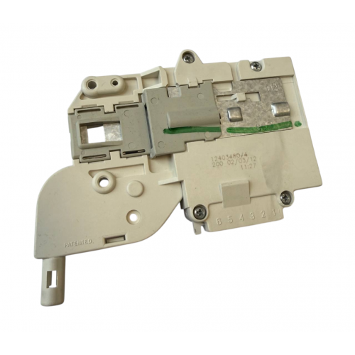 Блокировка люка для стиральной машины Electrolux, Zanussi, AEG - 12403480/4 - BITRON Type BP P/5 - 3 контакта 