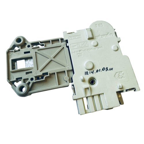 Блокировка люка для стиральной машины Electrolux, Zanussi, AEG - 124967514 Bitron DL-S1 - 4 контакта 