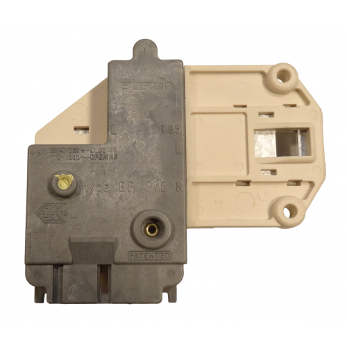 Блокировка люка для стиральной машины Electrolux, Zanussi, AEG - 12403491/1 - BITRON Type BP P/5-R - 4 контакта 