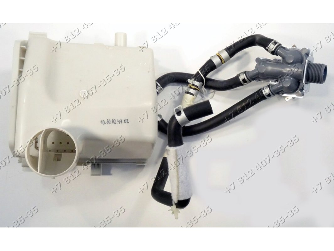 korpus dozatora v sbore s kryshkoj i klapanom dlya stiralnoj mashiny lg f12u2hcn2 f12u2wdn5