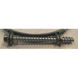 Хомут патрубка слива большой стиральной машины Bosch Zanussi FLS876C Bosch WAS20443OE/07