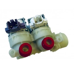 Клапан электромагнитный двойной для стиральной машины Ariston, Indesit, Whirlpool C00110333 RobertShaw 