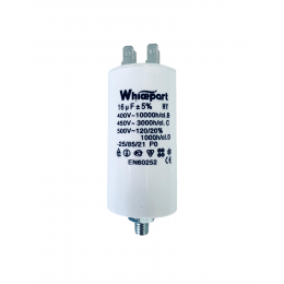 Конденсатор 16uF 450V для стиральной машины - универсальный - Whicepart 16uF