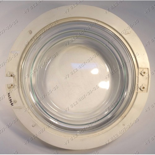 Cтекло люка стиральной машины Ariston AS1047CTX, ALBA4, L53RXT, LINDA57, SG998, W410, WD1001, WTZ730
