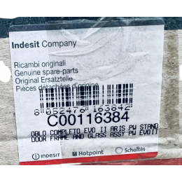 Люк стиральной машины Ariston AVSL100R, AVSL1000CSIV, AVSL109R, AVSL80R и т.д. C00116384