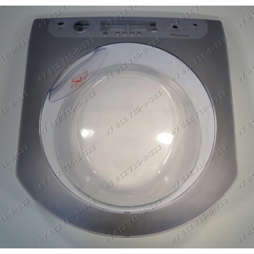 Люк в сборе стиральной машины Ariston Aqualtis AQGD169HFR, AQXD129EU