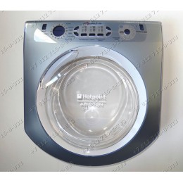 Люк в сборе для стиральной машины Ariston AQSL05UCSI AQSL097URU AQSL09UCIS.L
