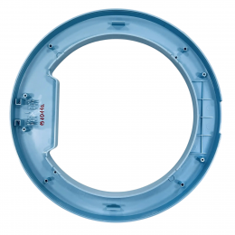 Внешний обод люка стиральной машины Samsung P6091, F1013J, S1003J, P803J и т.д. DC61-00055A голубой