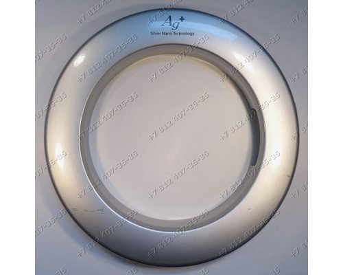 Внешний обод люка стиральной машины Samsung WF7600SAV