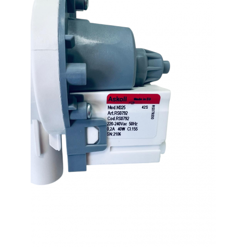 Насос для стиральной машины Bosch WFF1200, Siemens C10 в сборе с улиткой и фильтром ASKOLL Askoll Mod. M325 COD. RS0792 - 00141326