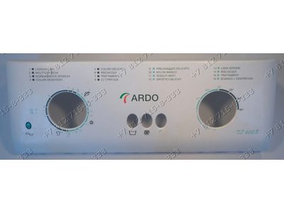 Передняя панель 810169300 для стиральной машины Ardo TL600X