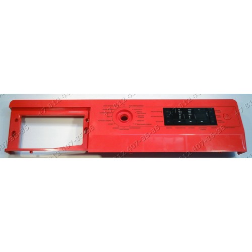 Передняя панель для стиральной машины Gorenje W65Z0R/S 417978/08