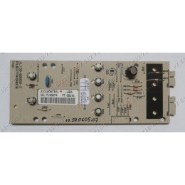 Плата индикации стиральной машины Ariston C00143338 21013057301 FLEXTRONICS