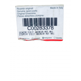 Плата индикации стиральной машины Ariston ARXSF... ECOS6F... ARTXF... и т.д.  - C00283378 - 21016303301