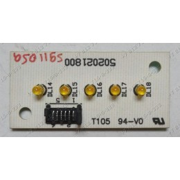 Плата c лампочками стиральной машины Ardo SED 1010