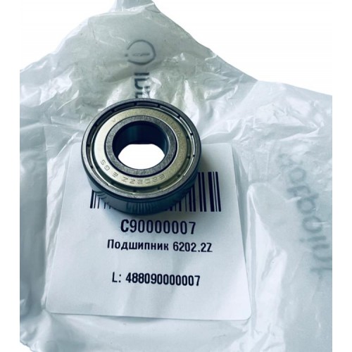 Подшипник 6202ZZ WHRBC- 15*35*11 мм (6202, 0722, 202) для стиральной машины
