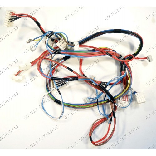 Проводка для стиральной машины Ariston WMSD8215BCIS (S/N:409012560-24818830100)