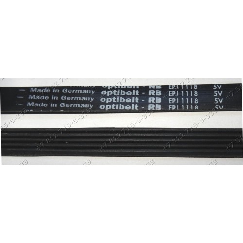 Ремень для стиральной машины Ariston, Indesit, Whirlpool и т.д. - EPJ 1118 Optibelt - C00051506