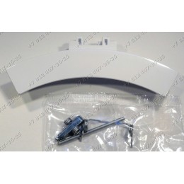 Ручка люка в сборе для стиральной машины Electrolux EWF1674FDW, EWF1276GDW, EWS1064EDW и т.д. 